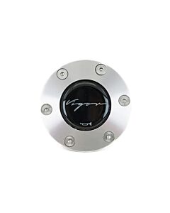 Vigor zilver kunststof claxon/toeter knop (universeel) | VG-104282 | A4H-TECH / ALL4HONDA.COM