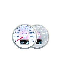 Depo Racing Boost / volt / oil pressure / oil temperature gauge WBL 4in1 series 60mm (universeel) | WA60014WX | A4H-TECH / ALL4HONDA.COM