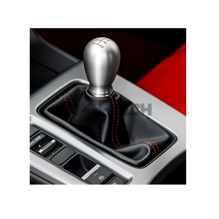 OEM Honda Schaltsack leder mit rote nähten (Honda Civic 2022+ 2.0 Type R turbo FL5) | 83443-T60-A21ZA | A4H-TECH / ALL4HONDA.COM main product photo