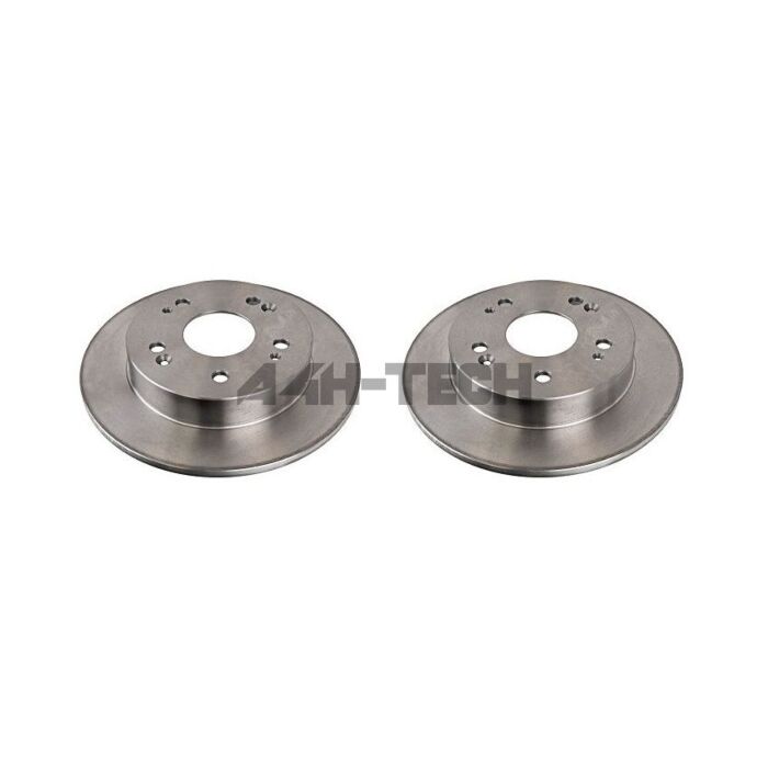 Blue Print Bremsscheibe hinten (260mm / 5x114.3) (Honda Prelude 97-01) | ADH24370 | A4H-TECH / ALL4HONDA.COM | ADH24370(2X) main product photo