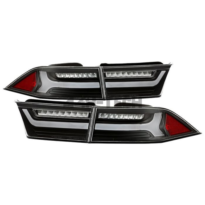 Sonar LED black housing achterlichten (Accord 03-07 4drs) | SR-9047510 | A4H-TECH / ALL4HONDA.COM main product photo