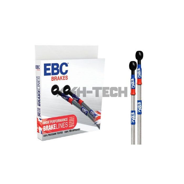 EBC 4-Teilige satz edelstahl bremsschläuch scheibenbremsen (Honda Cicic 01-06 3 drs) | BLA1030-4L | A4H-TECH / ALL4HONDA.COM main product photo
