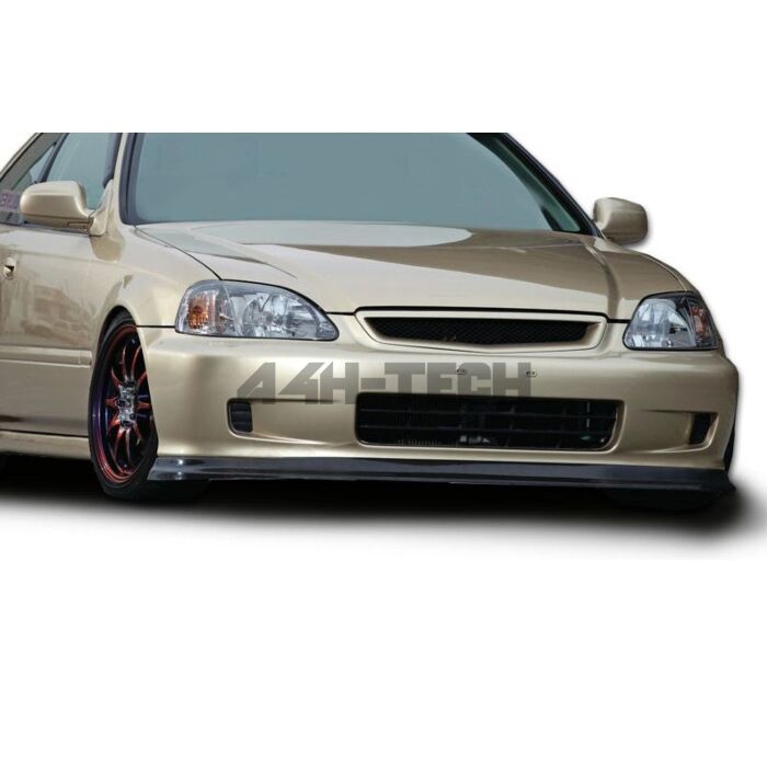 Aerodynamics PU lip DP style vorseite Civic 99 00 2 3 4 drs BL CV99 DP F PU A4H TECH ALL4HONDA.COM A4H TECH.COM