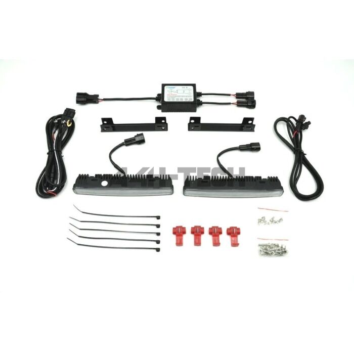 H-Gear Pro-Line DRL Tagfahrlicht + LED-Blinker inkl. E-Prüfzeichen (Universal) | HG-DL-UND04 | A4H-TECH main product photo