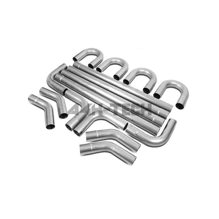 H-Gear Tuner-Line 3''/76mm universele RVS uitlaat bochten set 16-delig (universeel) | HG-131544 | A4H-TECH / ALL4HONDA.COM main product photo