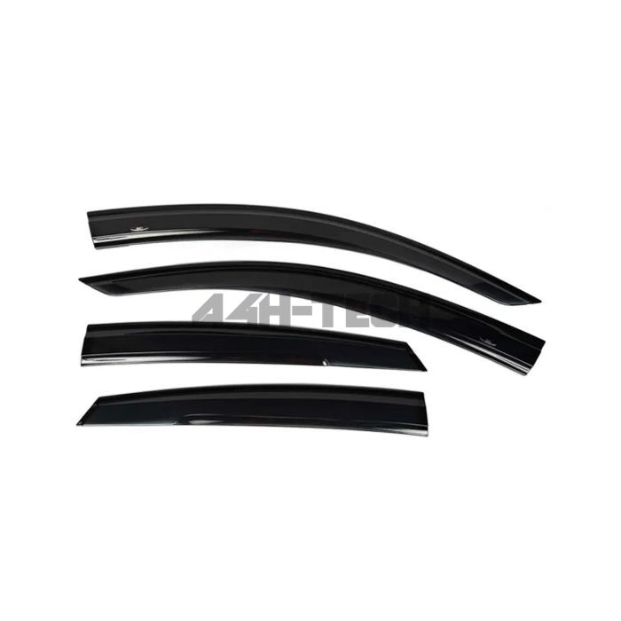 H-Gear tür Windabweiser Mugen style 4-teilig (Honda Civic 17-21 4drs FC1/FC5/FC8/FC9) | HG-SWV-MU-SDFC17-4DR | A4H-TECH / ALL4HONDA.COM main product photo