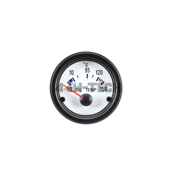 H-Gear Pro-Line Classic style Öltemperaturanzeigen 52mm weiss (universal) main product photo