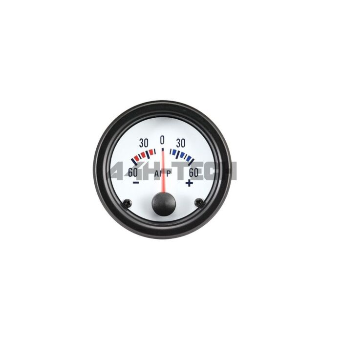 H-Gear Pro-Line Classic style ampere Anzeige 52mm weiss (universal) main product photo