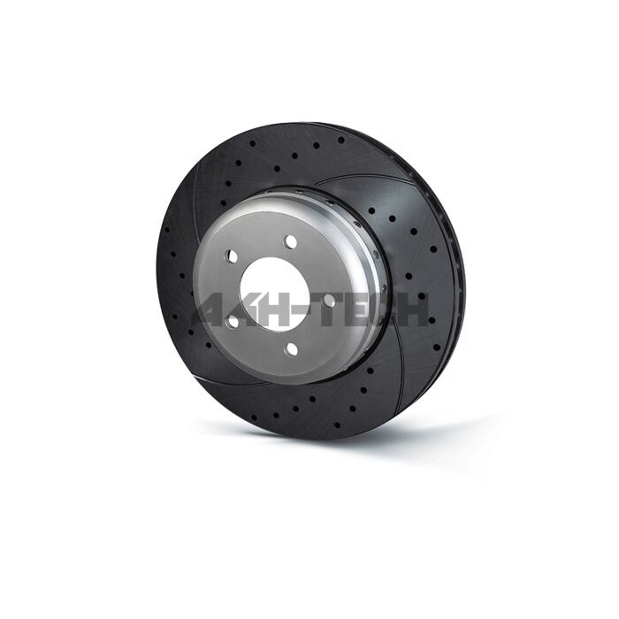 Rotinger Graphite Line gelochte / geschlitzte high performance bremsscheiben vorne 300mm (Honda Civic 01-06 Type R/Civic 07-12 Type R) | RT-20315HP-GL-T5 | A4H-TECH / ALL4HONDA.COM main product photo