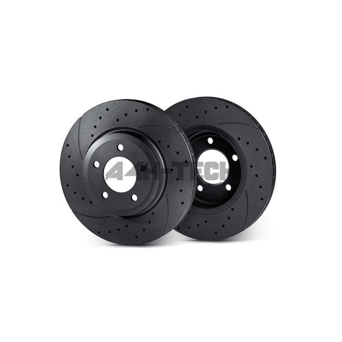 Rotinger Graphite Line gelochte / geschlitzte performance bremsscheiben hinten 260mm (Honda Accord 03-07 2.0/2.2/2.4) | RT-1659-GL-T5 | A4H-TECH / ALL4HONDA.COM main product photo