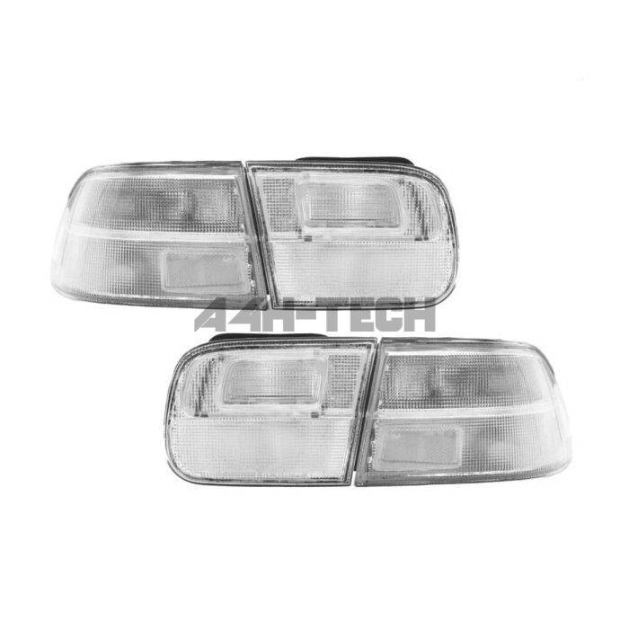 Sonar Rückleuchten satz transparent (Honda Civic 92-95 2/4drs) | A4H-TECH | TL-CV9224D-C main product photo