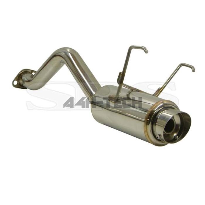 SRS Einddemper G50 RVS (Civic 01-06 1.4/1.6) | SRS-AXBS-CV013D-EP2-G50 | A4H-TECH main product photo
