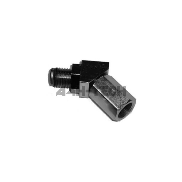 SRS Lambda abstandshalter / cellfix mit integriertem katalysator 45 grad (universal) | SRS-CF-CC-45 | A4H-TECH / ALL4HONDA.COM main product photo