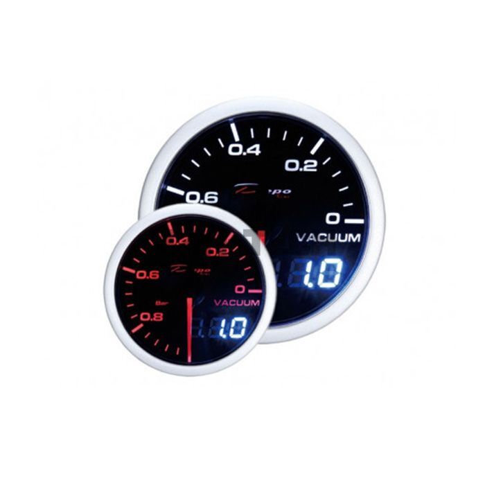 Depo Racing Unterdruck anzeige dual series 52mm (universal) | WA5271BLED | A4H-TECH / ALL4HONDA.COM main product photo