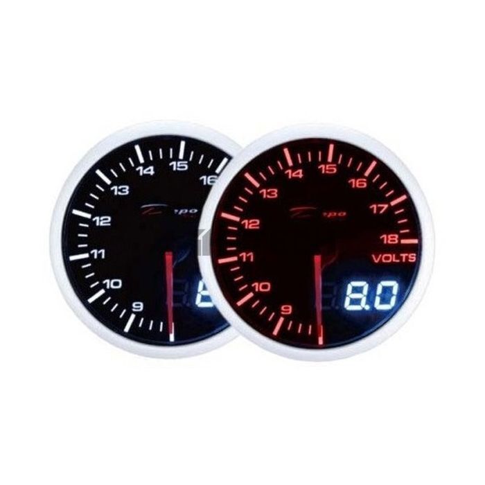 Depo Racing Volt anzeige dual series 52mm (universal) | WA5291BLED | A4H-TECH / ALL4HONDA.COM main product photo