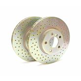 OEM Honda/Brembo perforated brake discs front (Civic 2015+ Type R) | 45251-TV8-E02(X2) | A4H-TECH.COM