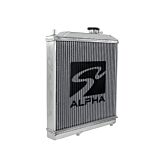 Skunk2 alpha series aluminium radiateur half size (Honda Civic/CRX 88-91)