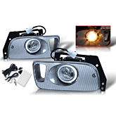 Sonar fog lights Chrome (Civic 92-95 2/3drs) | FL-CV9223D-C | A4H-TECH.COM
