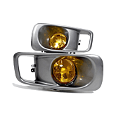 DEPO fog lights JDM yellow (Civic 99-00 2/3/4 drs) | FL-CV99D-JDM | A4H-TECH / ALL4HONDA.COM