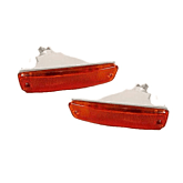 ABP Stoßfänger Blinkleuchten orange (Civic/CRX 88-89) | HDC2103X | A4H-TECH / ALL4HONDA.COM