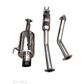 Invidia G200-TI exhaust system stainless steel (Civic 01-06 Type R) | HDCB-0101TR2 | A4H-TECH.COM