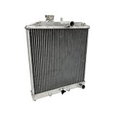 H-Gear Pro-line Aluminum Wasserkühler 2-core (Honda Civic/Del sol 92-00 D-serie motoren) | HG-PL-RAD-CV92D2 | A4H-TECH / ALL4HONDA.COM