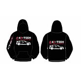A4H-TECH.COM Hoodie Pullover/Kapuzenpulli schwarz + Logo (universal) | A4H-HOODY | A4H-TECH.COM