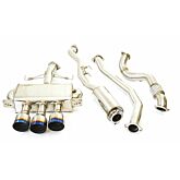 Invidia Q300-TI exhaust system 76mm Incl. front pipe with TUV (CIVIC 2017+ TYPE R FK8) | HDCB17010Q | A4H-TECH.COM