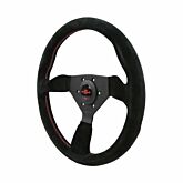 Personal Grinta (330MM/350MM) steering wheel suede black/red stiches (universal) | 6497.3X.2094 | A4H-TECH.COM