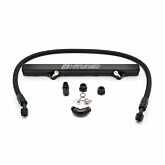 K-Tuned fuel rail and centre feed hose kit (Civic/Integra 01-06) | FLK-RCF-BLK | A4H-TECH.COM