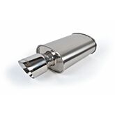 K-Tuned stainless steel rear muffler 3.0" short (universal) | KTD-MFS-30S | A4H-TECH.COM