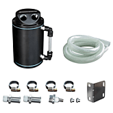 Mishimoto schwarz Öl-Überlaufbehälter (universal) | MMOCC-RB | A4H-TECH.COM