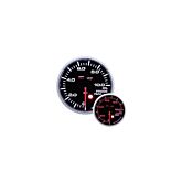 Depo Racing Oil pressure gauge PEAK series 52mm (universal) | PK-WA5227BX | A4H-TECH / ALL4HONDA.COM