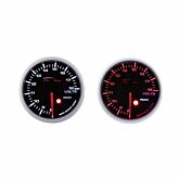 Depo Racing Volt gauge PEAK series 52mm (universal) | PK-WA5291B | A4H-TECH / ALL4HONDA.COM