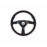 Simoni Racing (380MM) Defender steering wheel leather black (universal) | SR-DEFP | A4H-TECH.COM