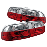 Achterlichten Rood/Helder Wit (Civic 92-95 3drs) | TL-CV923D-RC