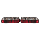 Achterlichten Rood/Helder Wit LED (Civic 92-95 2/4drs) | TLL-CV9224D