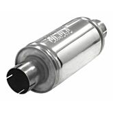 Simons stainless steel muffler Handy round 2.5'' (universal) | U456300R | A4H-TECH.COM