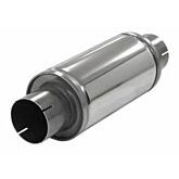 Simons stainless steel muffler Turbonett 3'' (universal) | U457600R | A4H-TECH.COM