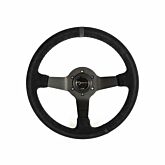 Vigor Silverstone (330mm) steering wheel suède 40mm black crossed stitch (universal) | VG-88016 | A4H-TECH / ALL4HONDA.COM
