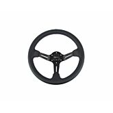 Vigor Daytona (350MM) steering wheel leather 70mm deep colourful stitch (universal) | VG-67134 | A4H-TECH.COM