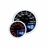 Depo Racing Water temperature gauge DUAL series 60mm (universal) | WA6037BLED | A4H-TECH / ALL4HONDA.COM