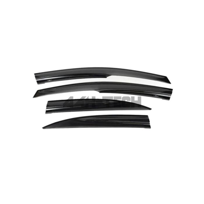 H-Gear Pro-Line deur window visors Mugen stijl 4-delig (Honda Civic 05-12 4drs FD) main product photo