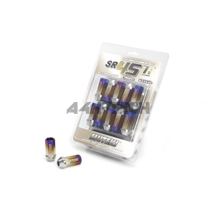 Muteki SR 45TI Wielmoeren burned titanium (open end) M12x1.5 (conisch) main product photo