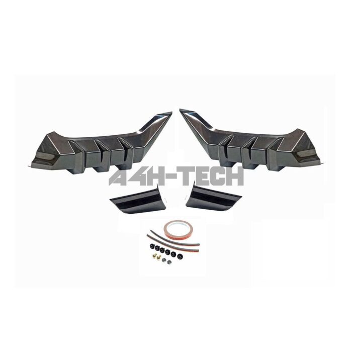 H-Gear Pro-Line ABS bumperlip mugen stijl achterzijde (Honda Civic 17-21 Type R Turbo FK8) main product photo