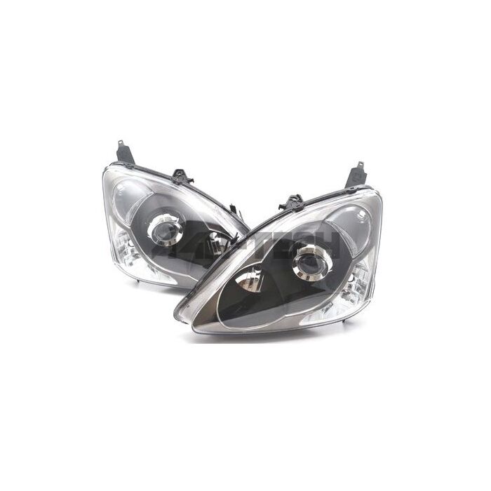 TYC Facelift koplamp set E-mark (Honda Civic 01-06 3/5 drs) | HDJ3010L+R | A4H-TECH / ALL4HONDA.COM | ABP-DL-HOK16J main product photo
