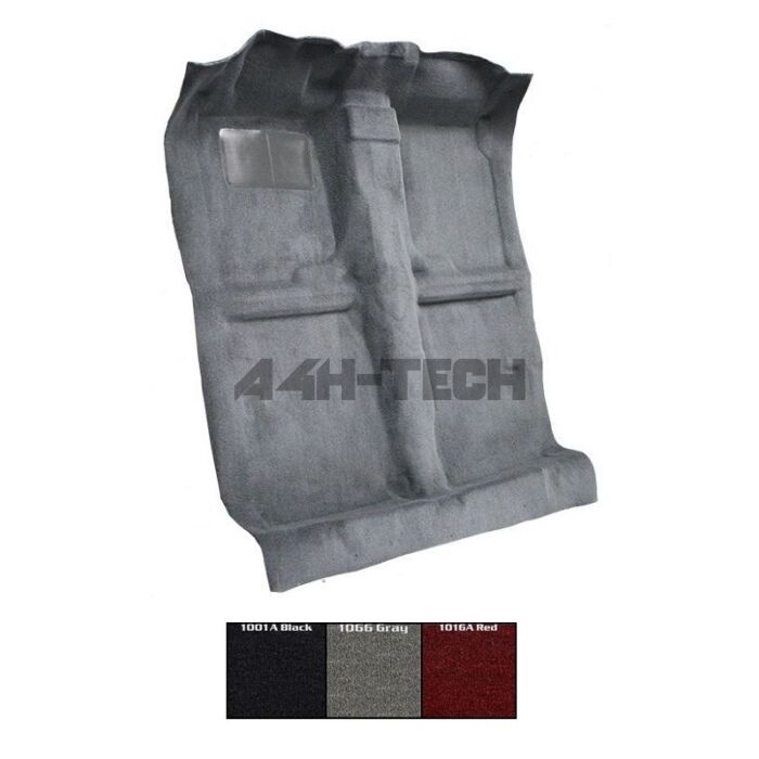 ACC Vloerbekleding compleet Essex "standaard rug" zwart (Honda Civic 96-00 3drs) | ACC-11000-180-1001A-BLK | A4H-TECH / ALL4HONDA.COM | ACC-11001-180-1001A-BLK main product photo