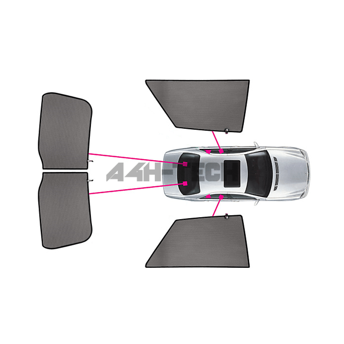 Privacy Shades achterzijde (Jazz 02-08 5drs) | AUS-PV-HOJAZ5A | A4H-TECH main product photo