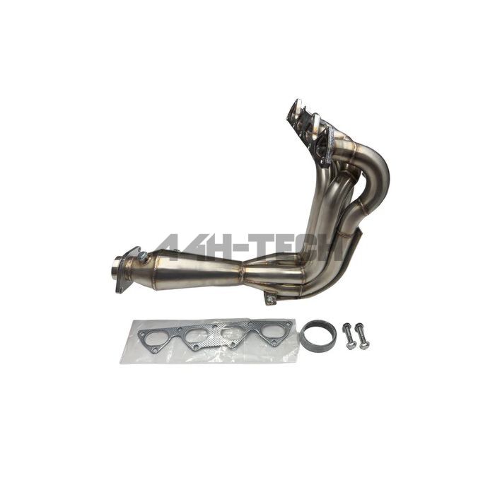 Bull Boost Performance 4-1 Megaphone RMF + plaat uitlaatspruitstuk 2.5" (Honda B-serie motoren) | BB-01-720053571042 | A4H-TECH / ALL4HONDA.COM main product photo