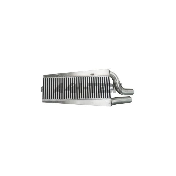 Bull Boost Performance Verticaal flow intercooler zilver (K20/K24 swap Honda Civic/CRX/Del sol/Integra) | BB-01-720595371353 | A4H-TECH / ALL4HONDA.COM main product photo